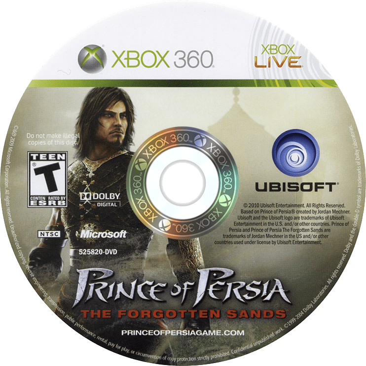 Prince of Persia: The Forgotten Sands media 1 for Xbox 360